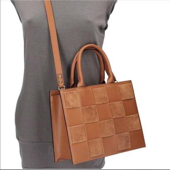 Kidus woldemichael made in Italy Florence cow leather handbag satchel - Picture 3 of 13